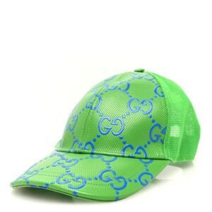 Brand new with box Gucci - GG Embossed Baseball Cap in Green size xl 60cm unisex